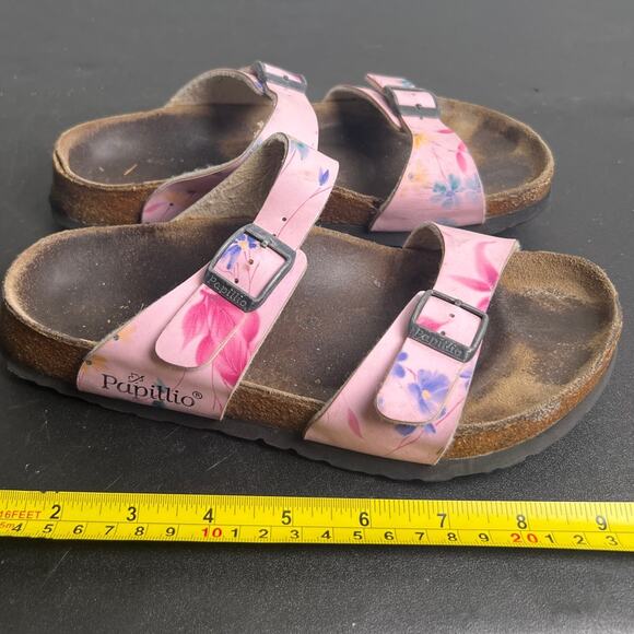 Birkenstock Papillio Floral Pink Sandals Size 42 (11-11.5) - Picture 3 of 8